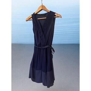 Women's Zara Basic Dress, Size S, Blue
